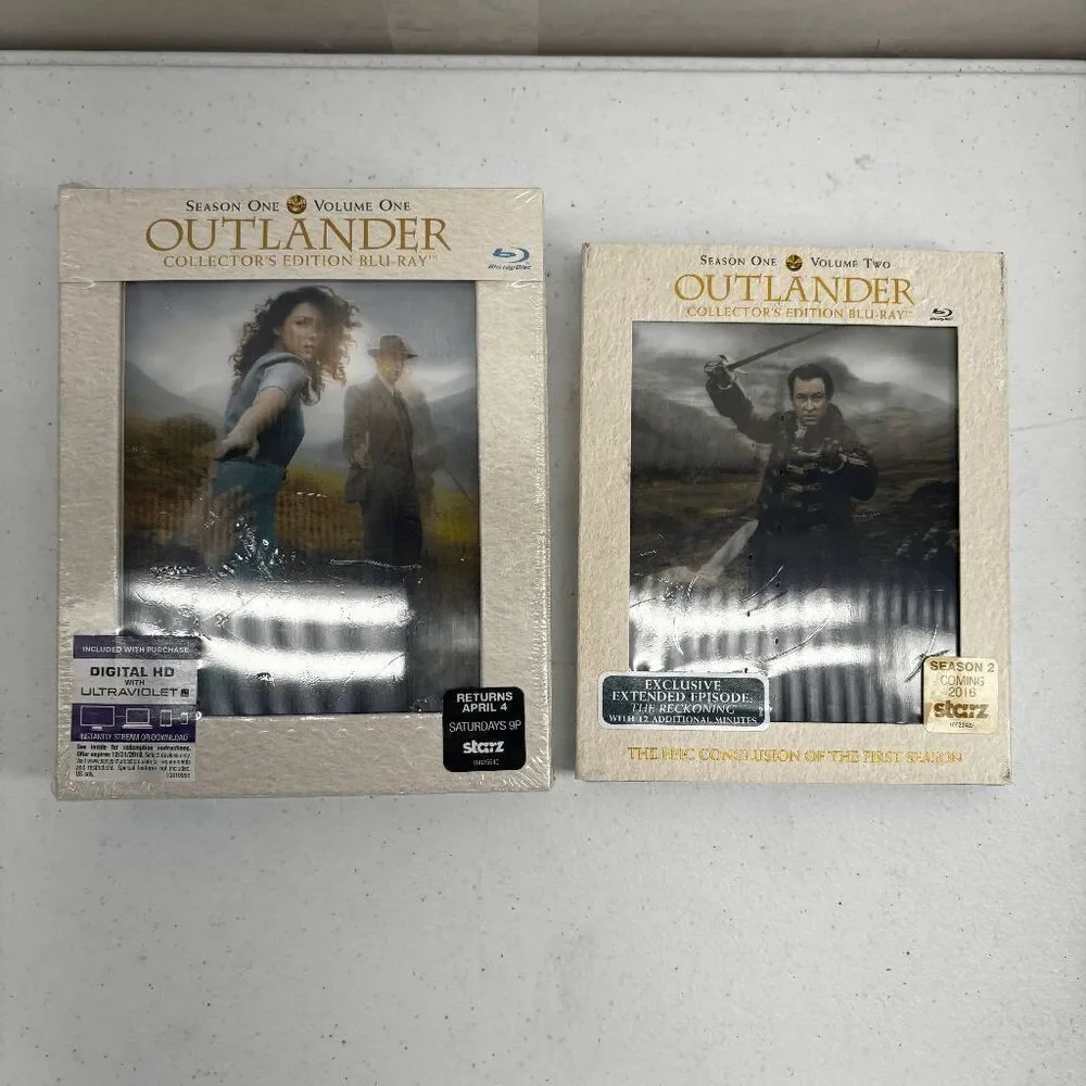 Outlander Season One 1 Collector's Edition Volume One & Two 1 2‎ New Sealed